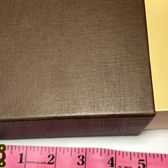 Louis Vuitton Empty Slide Box Brown 6 Inches EUC - Picture 7 of 8